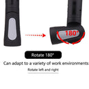 LED Plastic Floodlight USB Rechargeable Work Lamp Strong Light with Battery