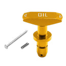 Car Engine Oil Caliper Pull Handle Golden for Ford Mustang GT V8 GT500