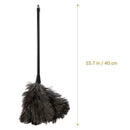 Ostrich Duster Feather Dusters with Long Plastic Handle Cleaning Brush Tool