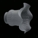 2pcs Glass Bell Shape Wall Lamp Candle Chandelier Lamp Shade