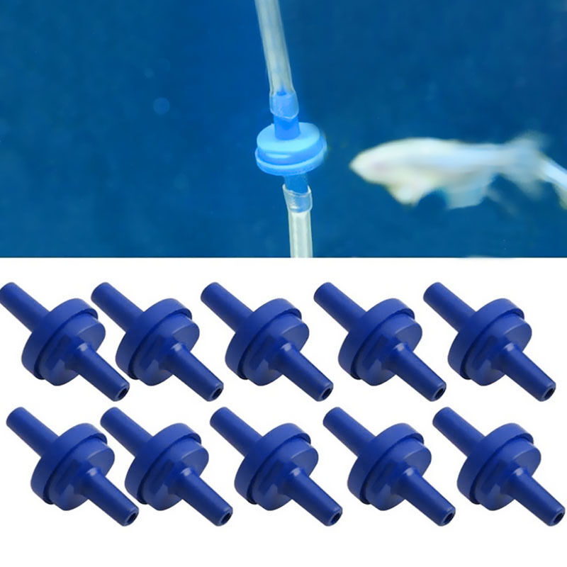 10x Non-Return One Way Check Valve  Aquarium Fish Tank Water Air Pump Airli A9T8