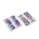 DIY Nail Art Water Transfer Stickers 12 Designs Charm Colorful Nail Wraps Kit
