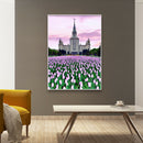 Full Round Drill Diamond Painting DIY Flowers Building Rhinestone Picture
