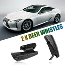 2pcs Detachable Deer Whistles Installa and Remove Convenient Simple Car Motorcyc