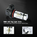 Universal 2X Automobile Car Bright White LED DRL Fog Light Headlight New