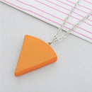 Pizza pendant necklace men women family friendship friends gift jewe JR
