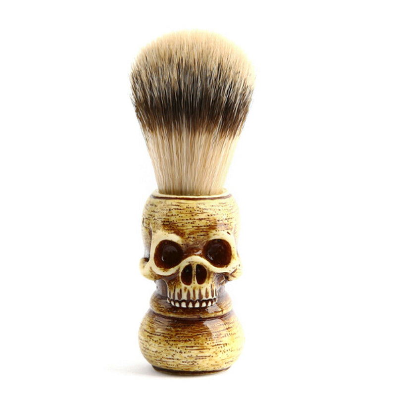 Men beard finest badger hair shaving brush wood handle barber salon razor FT