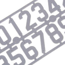beehive plastic card number sign frame marking board beekeeping