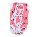 2x Dog Recovery Suit Pet Soft Clothes Coat After Surgery Wound Protection