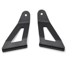 Upper Windshield Roof 52Inch Curved LED Light Bar Mounting Brackets Kit for