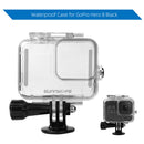 For GoPro Hero 8 Underwater Depth Diving Case Waterproof Camera Housing Cover