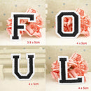 Letter A-Z Embroidered Iron On Patch Sew DIY 26pcs Applique Accessories Nice