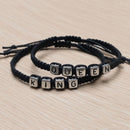 Couple Handmade Bracelets King And Queen His Hers Charm Bracelet Bangle Gift A3C