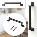 Black Door Handle 9" Heavy Duty Sliding Door Pull Gate Barn Shed Garage Handle