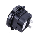 12v 24v 36v Hour Meter for Marine Boat Engine  2" Round Waterproof Gauge