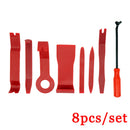 8x Universal Car Trim Removal Tool Door Panel Window Molding Fastener Clips Kit