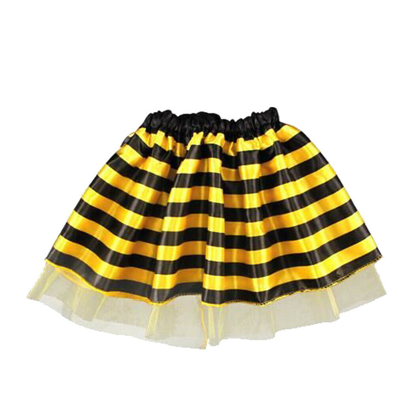 4Pc KIDS GIRLS BUMBLE BEE PARTY TODDLER FANCY DRESS COSTUME HEADBAND