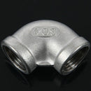 1/2BSP Female 90 Degree Stainless Steel Equal Elbow Pipe Fitting S1U8