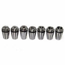 7pcs Steel ER11 Spring Collet 1/2/3/4/5/6/7mm with 5mm ER11A Extension Rod