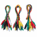 30 Pieces Test Leads with Alligator Clips Set Insulated Test Cable Double-e