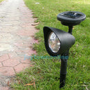 Solar Powered LED Landscape Yard Spot Light Outdoor Garden Path Lawn Lamp