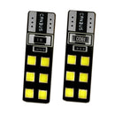 2pcs T10 W5W 12 SMD 2835 LED Car Bulbs Canbus No Error Clearance Light Bulbs