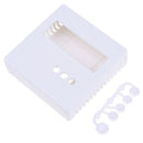 White 86 Plastic Project Box Enclosure Case 8.6x8.6x2.6cm OZ