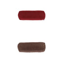 2pcs Soft Neck Roll Bolster Pillow Round Massage Footrest Cushion Pad