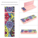 DIY Mandala Special Shaped Diamond Painting Students Pencil Storage Box