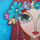 5D DIY Special Shaped Diamond Painting Girl Cross Stitch Mosaic Kits Decor