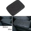 Car Auto Leather Armrest Pad Trim Cover Center Console 30x21cm Accessories W7A7