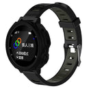 Silicone Skin Case Cover for Garmin Forerunner 235 735XT Watch(Black) A