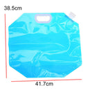 1pc 10l foldable collapsible drinking water bag car water carrier containerB Bj