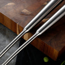 Wok Spatula stainless steel with Hollow Long Heat Resistant Handle Wok Utensils