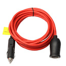 Auto Cigarette Lighter Extension Socket Extender Cable Splitter 3.6M