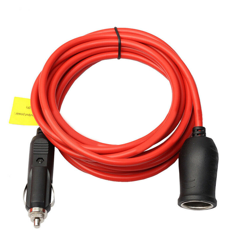 Auto Cigarette Lighter Extension Socket Extender Cable Splitter 3.6M