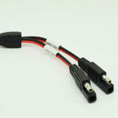 5 PCS 1 TO 2 SAE Power Automotive Extension Cable 18AWG 300mm