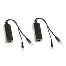 2x IEEE802.3af PoE Splitter With 12V Output Power Over Ethernet for Office