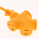 4-Outlet Surge Protector (with 10m Wire), 220V 10A, for Home/Office/Construction