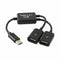 Type C OTG USB 3.1 Male to Dual 2.0 Female OTG Charge 2 Port HUB Cable Y Sp Y4X8