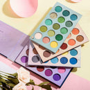 60 COLORS BEAUTY GLAZED Glitter Eyeshadow Palette Pigment Shimmer Metalic Q9L1