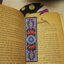 5D Diamond Painting Leather Shiny Datura Bookmark For DIY Craft w/ Tassel Gift