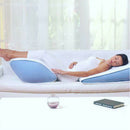 Sleeping Pain Relief Relaxation Wedge Shape Leg Pillow Pvc Inflatable Travel