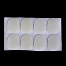 1set/8pcs Alto/Tenor Sax Mouthpiece Patches Pads 0.8mm Clear color PoOZ