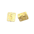 10Pcs Kitchen Cabinet Door 4 Holes Drawer Hinges Jewelry Box Furniture MO