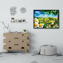 Diamond Painting Wild Spring Outing Full Round Drill Wall Picture 40x30cm