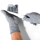 1X(Cut Resistant Gloves - Press Screen Fingers - Level 5 Protection Work Gl