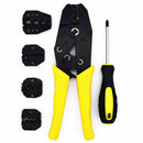 Wire Crimper Set Decrustation Engineering Ratchet Terminal Crimping Plier E