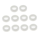 Pack of 10 Plastic Snare Drum Tom Drum Screw Gaskets DIY for Drum-player
