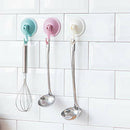 6 Pack Removable Heavy Duty Vacuum Suction Cup Hooks, for Kitchen Wreath Ba